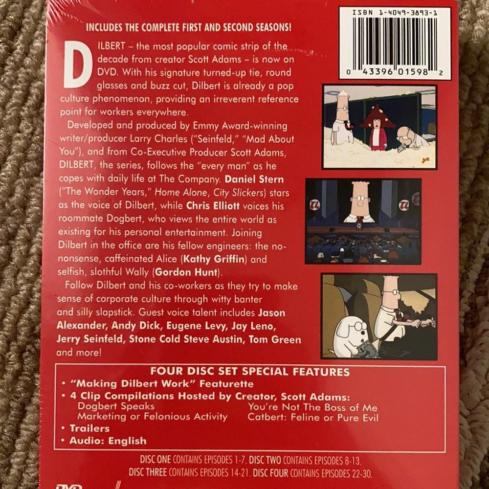 Dilbert the Complete Series DVD Set NWT - Picture 3 of 4